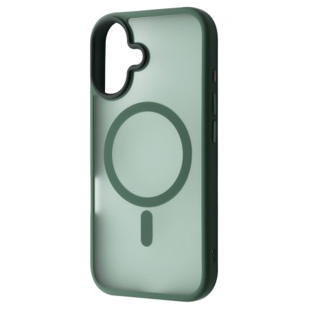 Чохол WAVE Matte Insane Case with MagSafe для Apple iPhone 16 (Green)  у Житомирі