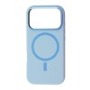 Чохол FIBRA Silicone OmniMag case with MagSafe iPhone 17 Pro Max (Sky Blue)