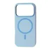 Чохол FIBRA Silicone OmniMag case with MagSafe iPhone 17 Pro Max (Sky Blue)