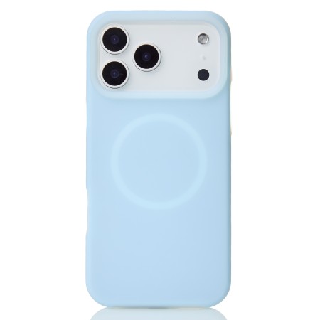 Чохол Liquid Silicone Full with MagSafe для Apple iPhone 17 Pro Max (Blue Fog)  у Чернігові