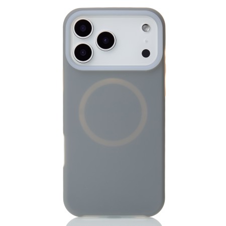 Чохол Liquid Silicone Full with MagSafe для Apple iPhone 17 Pro Max (Stone Gray)  у Чернігові