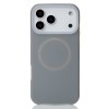 Чохол Liquid Silicone Full with MagSafe для Apple iPhone 17 Pro Max (Stone Gray)