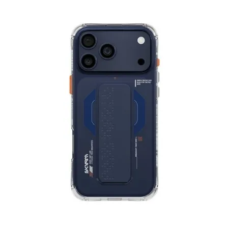 Чохол-накладка Skinarma Haxa (Mag-Charge + Grip-Stand) для iPhone 17 Pro Max Blue