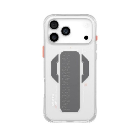 Чохол-накладка Skinarma Haxa (Mag-Charge + Grip-Stand) для iPhone 17 Pro Clear