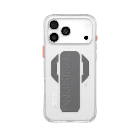 Чохол-накладка Skinarma Haxa (Mag-Charge + Grip-Stand) для iPhone 17 Pro Max Clear