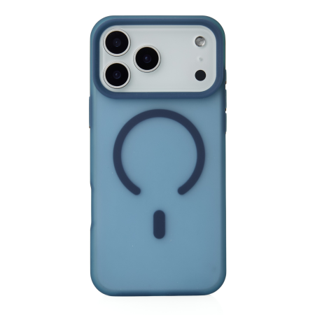 Чохол SOFT MATT with MagSafe для iPhone 17 Pro Max (Dark Blue)  у Чернігові