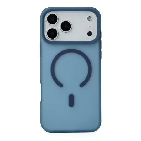 Чохол SOFT MATT with MagSafe для iPhone 17 Pro Max (Dark Blue)