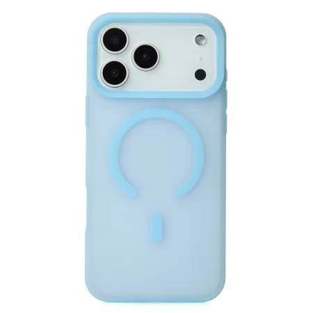Чохол SOFT MATT with MagSafe для iPhone 17 Pro Max (Light Blue)