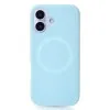 Чохол Liquid Silicone Full with MagSafe для Apple iPhone 17 (Blue Fog)  у Яремче