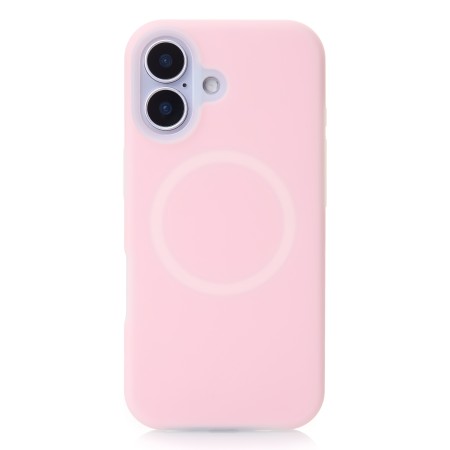 Чохол Liquid Silicone Full with MagSafe для Apple iPhone 17 (Pink)  у Житомирі