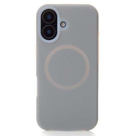Чохол Liquid Silicone Full with MagSafe для Apple iPhone 17 (Stone Gray)  у Житомирі