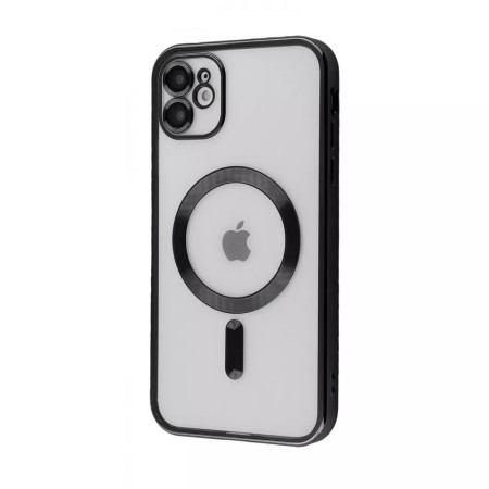 Чохол Metal Matte Case with MagSafe для iPhone 11 (Black)