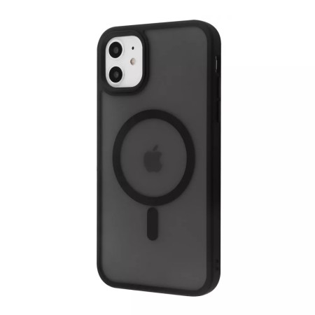 Чохол WAVE Matte Insane Case with MagSafe для Apple iPhone 11 (Black)