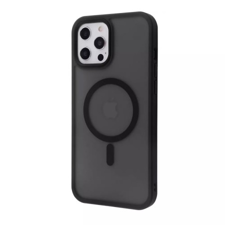 Чохол WAVE Matte Insane Case with MagSafe для Apple iPhone 12 Pro Max (Black)  у Миколаєві