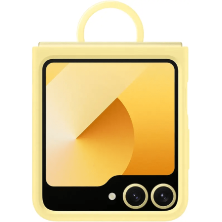 Чохол для Samsung Galaxy Flip 6 Silicone Case Yellow (EF-PF741TYEGUA)