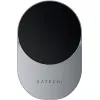 Автомобільний тримач із бездротовою зарядкою Satechi Qi2 Wireless Car Charger Space Gray (ST-Q2CCM)