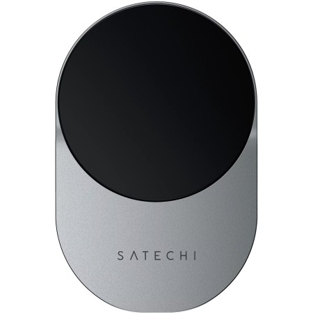 Автомобільний тримач із бездротовою зарядкою Satechi Qi2 Wireless Car Charger Space Gray (ST-Q2CCM)