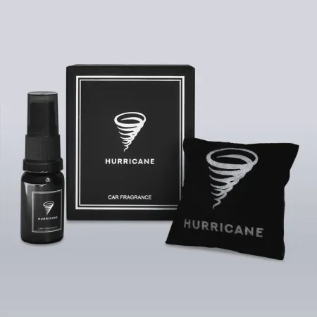 Ароматизатор саше Hurricane Standart на дефлектор 10 мл (Black)