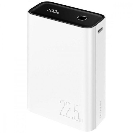 Зовнішній акумулятор Proove Hyper Flux 22.5W 20000mAh (White)  у Луцьку
