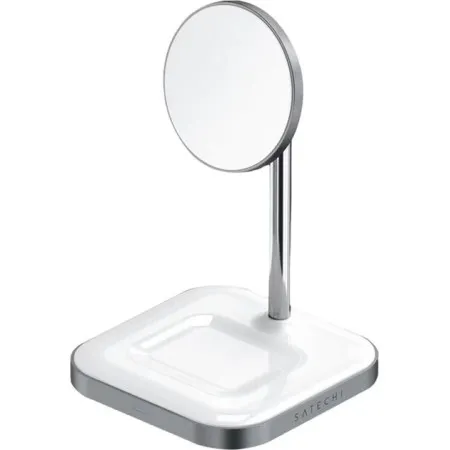 Бездротовий зарядний пристрій Satechi Aluminum 2 in 1 Magnetic Wireless Charging Stand Space Gray (ST-WMCS2M)