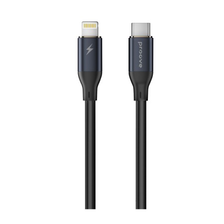 Кабель Proove PowerFull Type-C to Lightning 30W (1m) (Чорний)  у Чернівцях