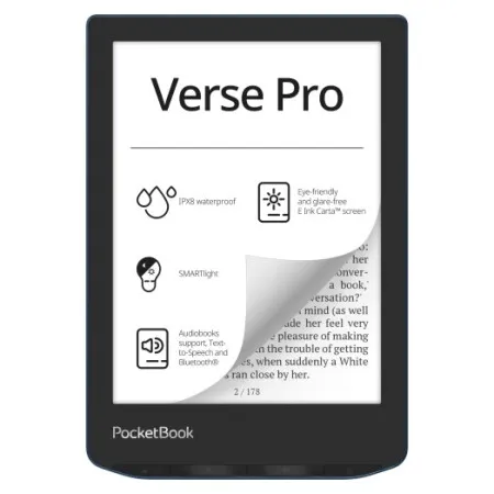 Електронна книга PocketBook 634 Verse Pro Azure (PB634-A-CIS)  в Івано-Франківську