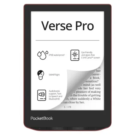 Електронна книга PocketBook 634 Verse Pro Passion Red (PB634-3-CIS)  в Івано-Франківську