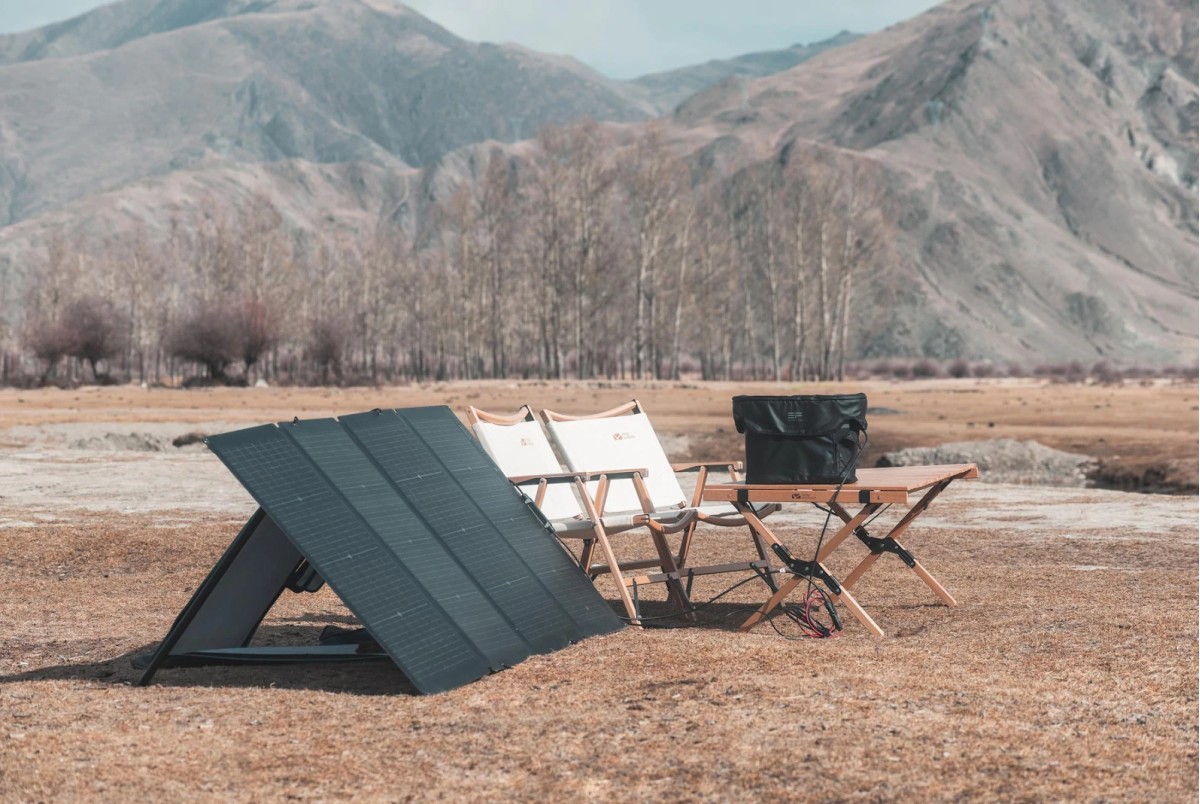 Портативність EcoFlow 220W Solar Panel