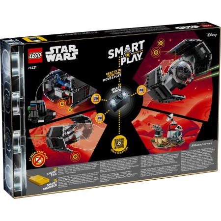 Конструктор LEGO SMART Play: Винищувач TIE Дарта Вейдера