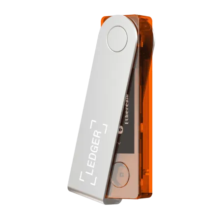 Криптогаманець Ledger Nano X (Blazing Orange)