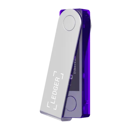 Криптогаманець Ledger Nano X (Cosmic Purple)