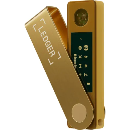Криптогаманець Ledger Nano X (Gold)