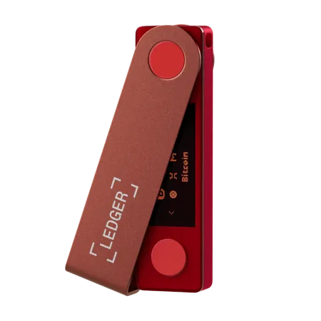 Криптогаманець Ledger Nano X (Ruby Red)