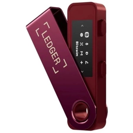 Криптогаманець Ledger Nano S Plus (Crimson Magenta)