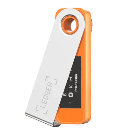 Криптогаманець Ledger Nano S Plus (BTC Orange)