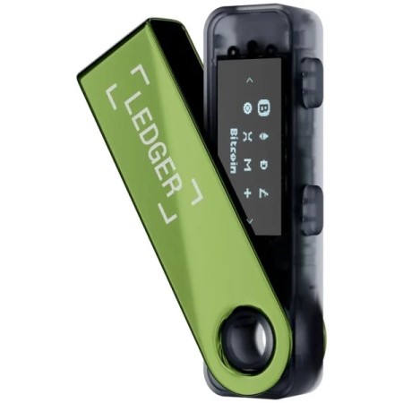 Криптогаманець Ledger Nano S Plus (Oxidate Green)