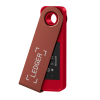 Криптогаманець Ledger Nano S Plus (Ruby Red)