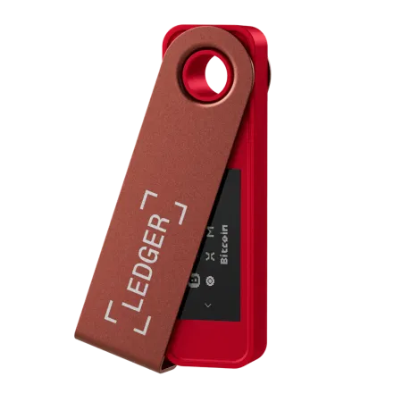 Криптогаманець Ledger Nano S Plus (Ruby Red)