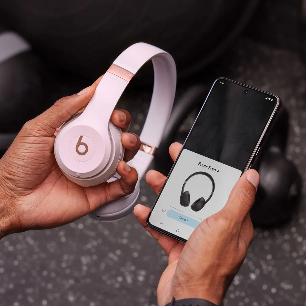 Бездротові навушники Beats by Dr. Dre Solo 4 Cloud Pink (MUW33 Бездротові навушники Beats by Dr. Dre Solo 4 Cloud Pink (MUW33