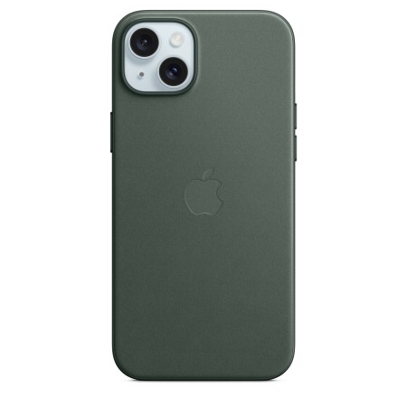 Apple FineWoven Case для iPhone 15 Plus with MagSafe (Evergreen)