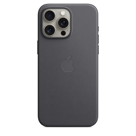 Apple FineWoven Case для iPhone 15 Pro Max with MagSafe (Black)  в Івано-Франківську