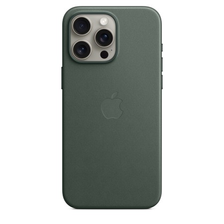 Apple FineWoven Case для iPhone 15 Pro Max with MagSafe (Evergreen)
