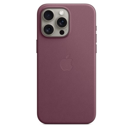 Apple FineWoven Case для iPhone 15 Pro Max with MagSafe (Mulberry)