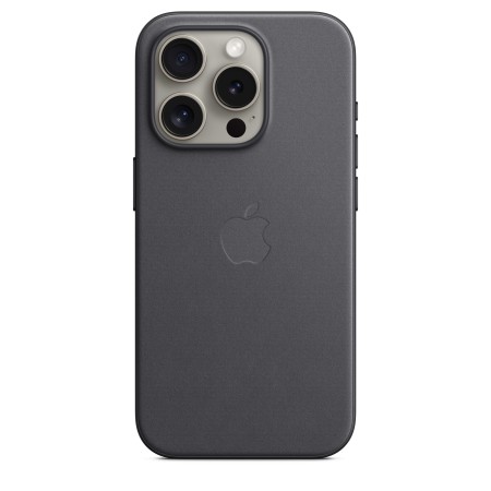 Apple FineWoven Case для iPhone 15 Pro with MagSafe (Black)  в Івано-Франківську