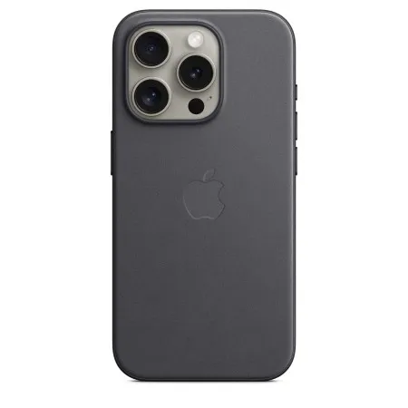 Apple FineWoven Case для iPhone 15 Pro with MagSafe (Black)