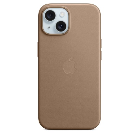 Apple FineWoven Case для iPhone 15 with MagSafe (Taupe)