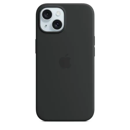 Apple Silicone case для iPhone 15 with MagSafe (Black)  у Рівному