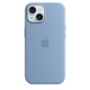 Apple Silicone case для iPhone 15 with MagSafe (Winter Blue) у Чернівцях