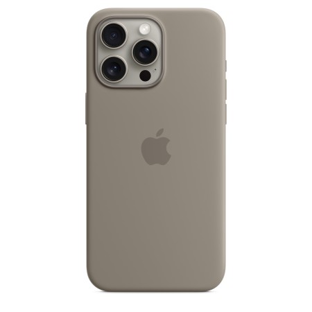 Apple Silicone case для iPhone 15 Pro Max with MagSafe (Clay)  в Івано-Франківську