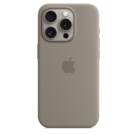 Apple Silicone case для iPhone 15 Pro with MagSafe (Clay)  в Івано-Франківську